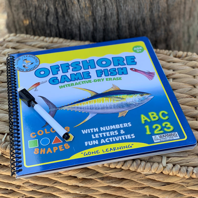 Offshore Game Fish: Interactive Dry-Erase Children's Book