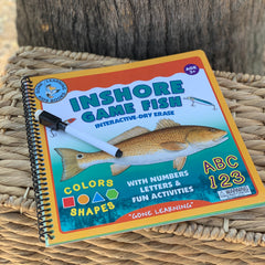 Inshore Game Fish: Interactive-Dry Erase Children's Book